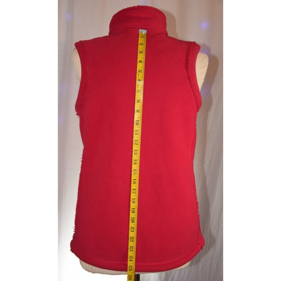 Under Armour Red Fleece Vest Size M - Picture 5 of 8